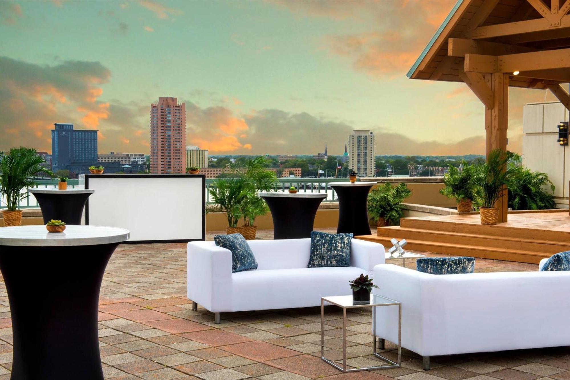 Norfolk Waterside Marriott Hotell Exteriör bild
