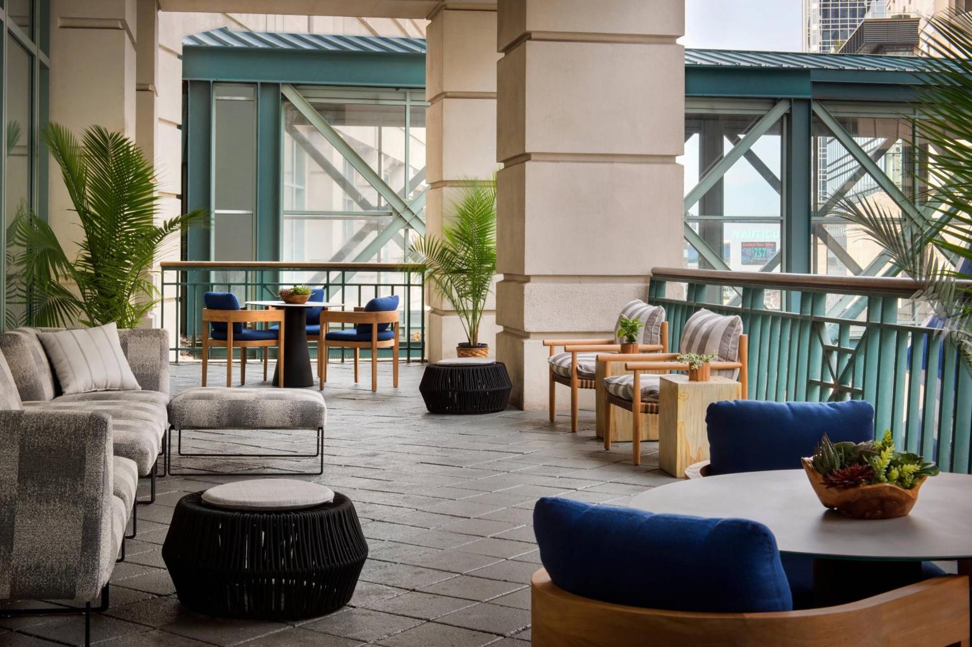 Norfolk Waterside Marriott Hotell Exteriör bild